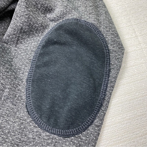 Prana Robyn V-Neck Relaxed Gray Long Sleeve Top - Picture 6 of 12